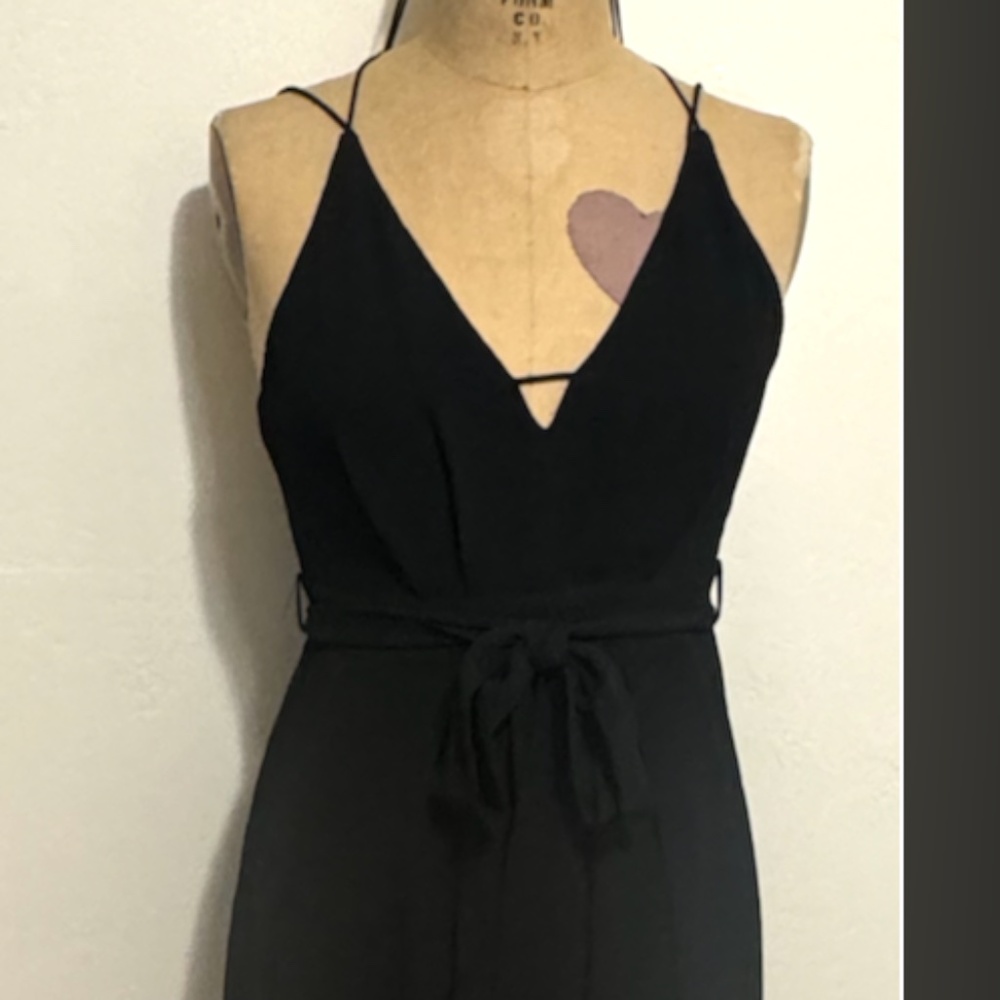 LUXELL SPAGHETTI JUMPSUIT